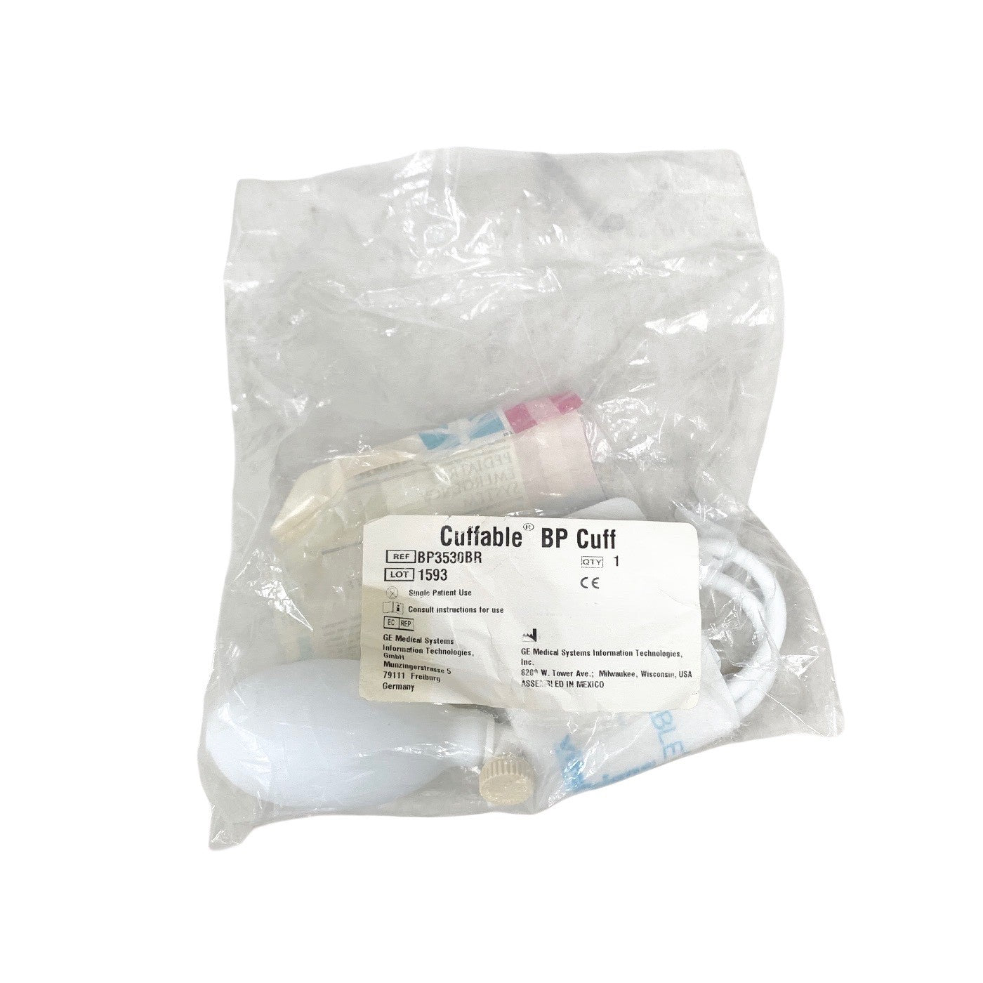 GE Medical Ref BP3530BR, Cuffable Blood Pressure Cuff
