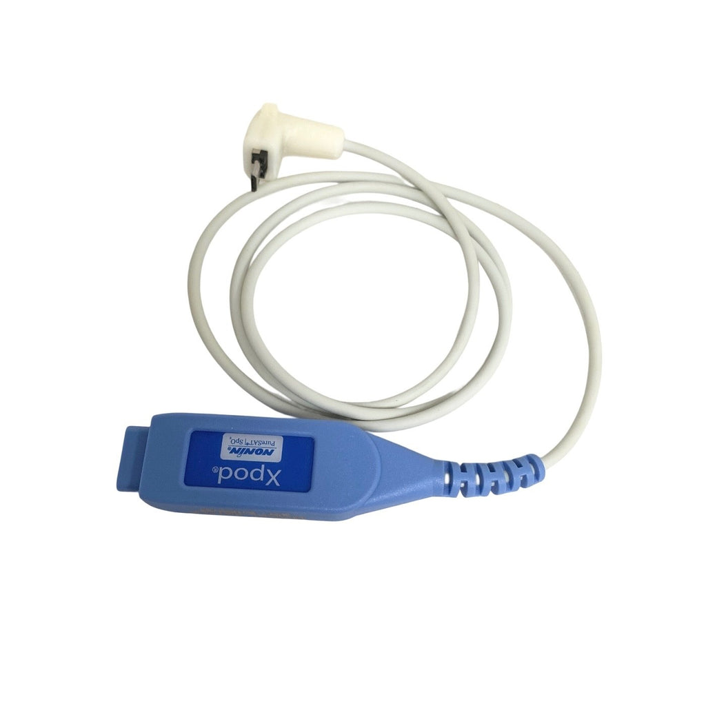 Nonin REF 3017LP, XPOD PureSAT SPO2 CONNECTOR CABLE, 8898-002