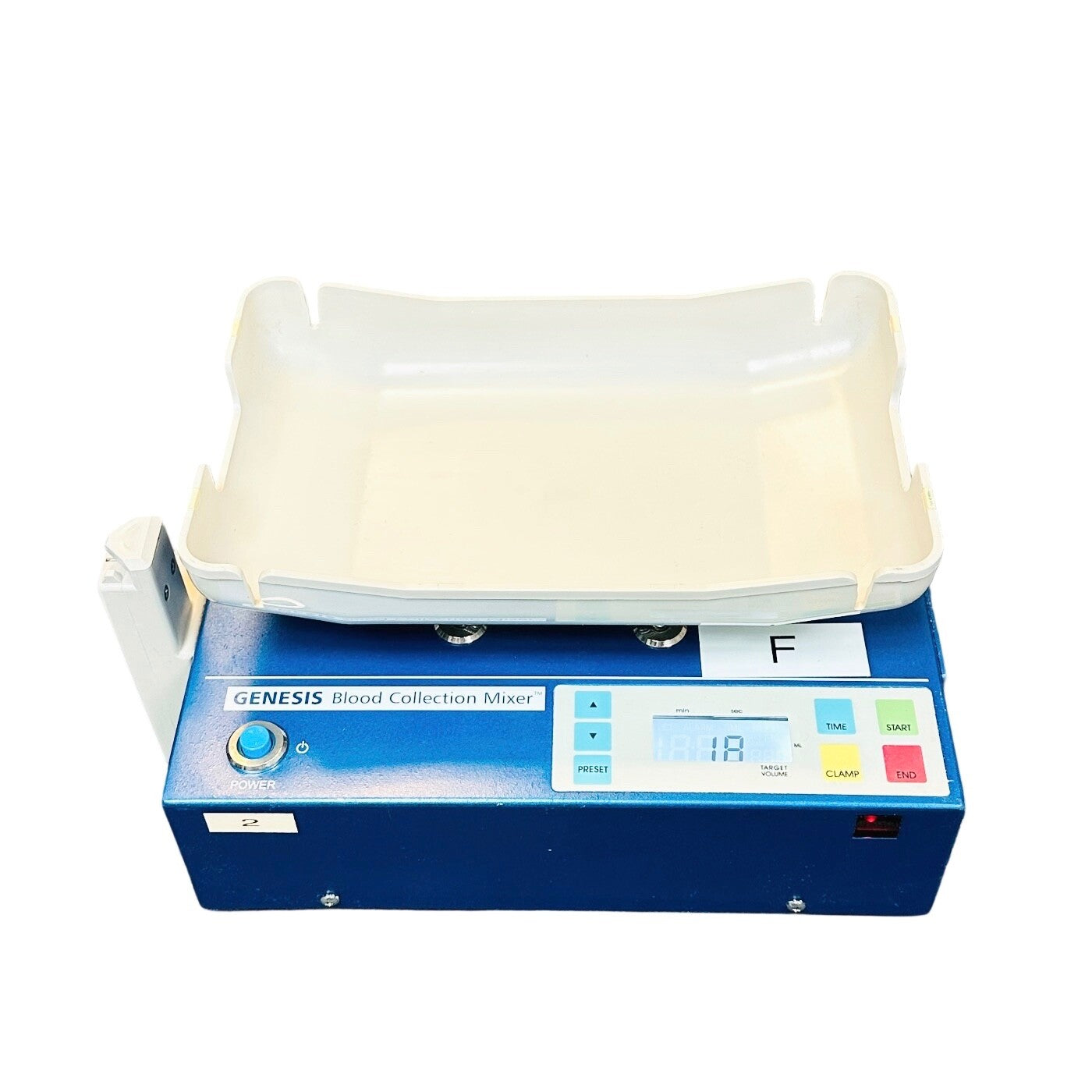 GenesisBps CM735A Automated Blood Collection Mixer W/ Tray , Battery & Charger