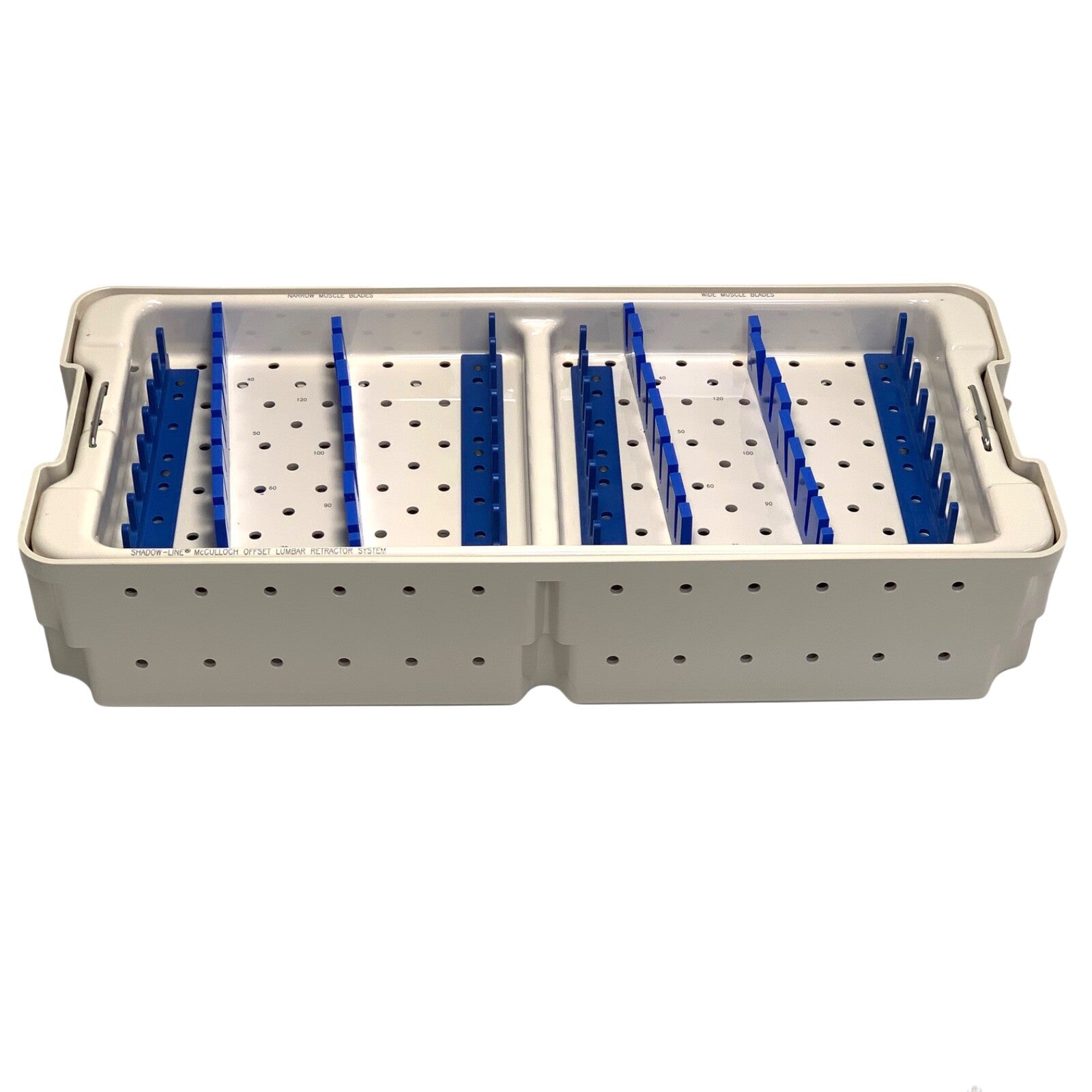 V.Mueller Neuro/Spine Shadow-Line McCulloch Offset Lumbar Retraction System Case