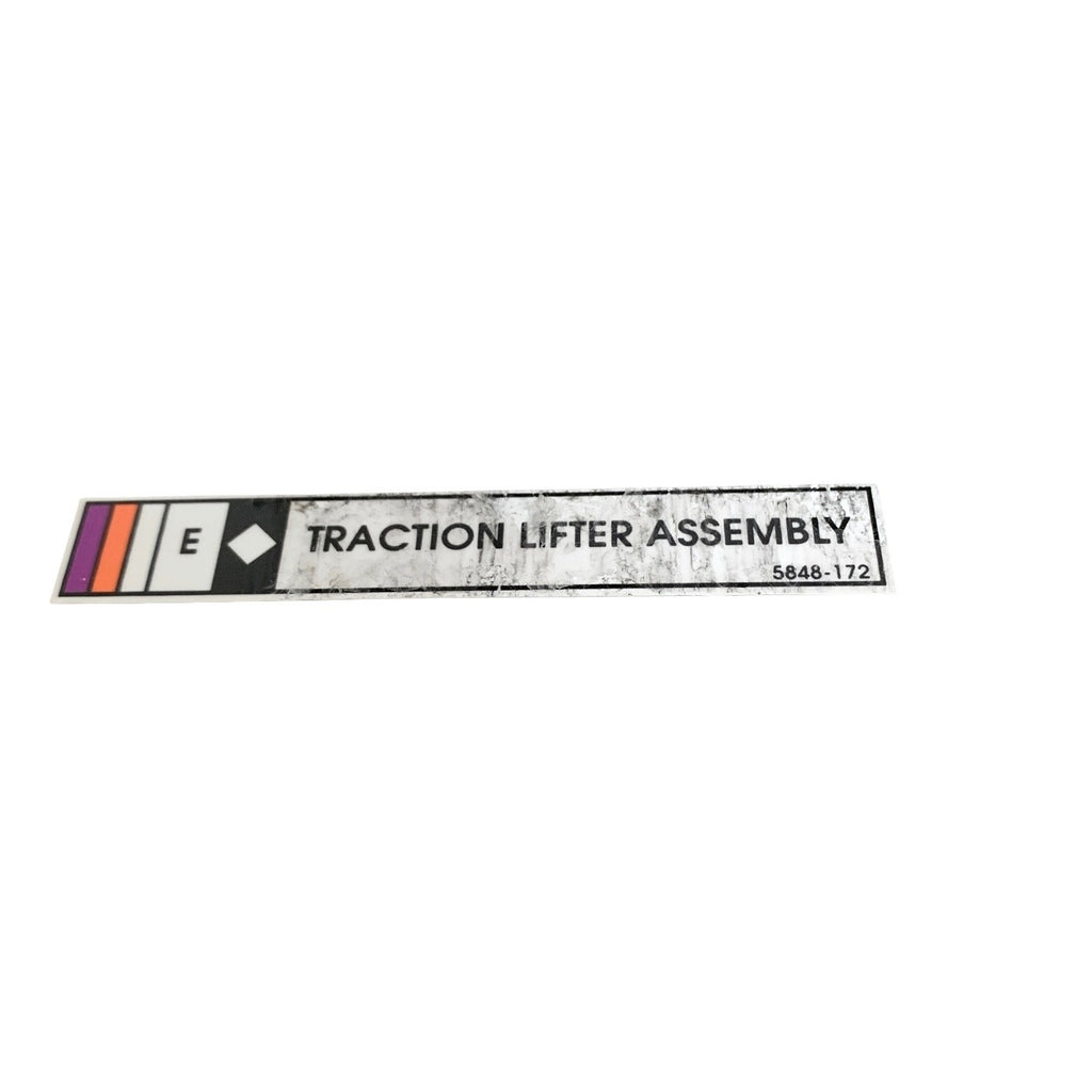 Mizuho OSI REF 5848-172, E, TRACTION LIFTER ASSEMBLY, PELVIC ARC SYSTEM