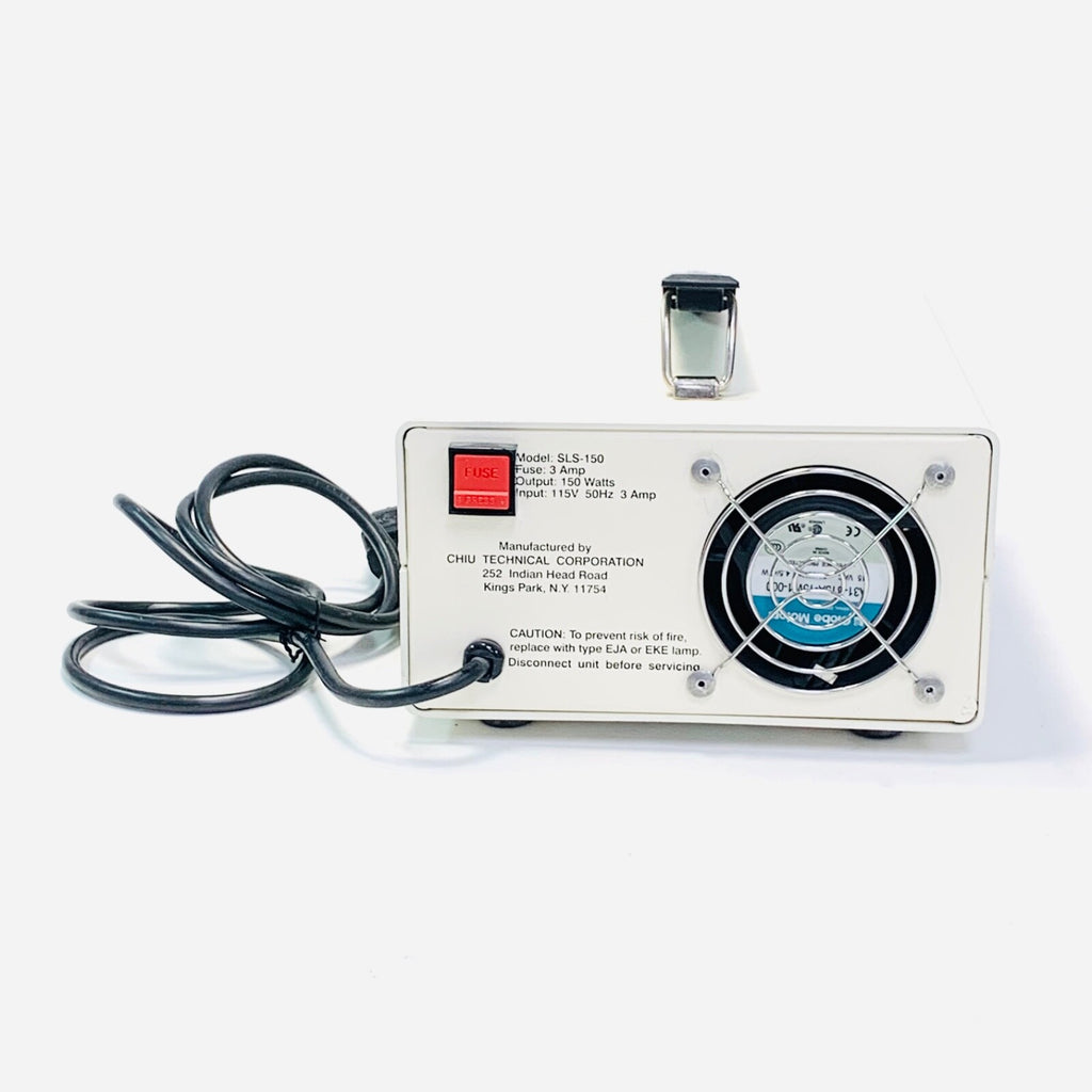 CHIU TECHNICAL Ref SLS-150, FIBEROPTIC LIGHT SOURCE