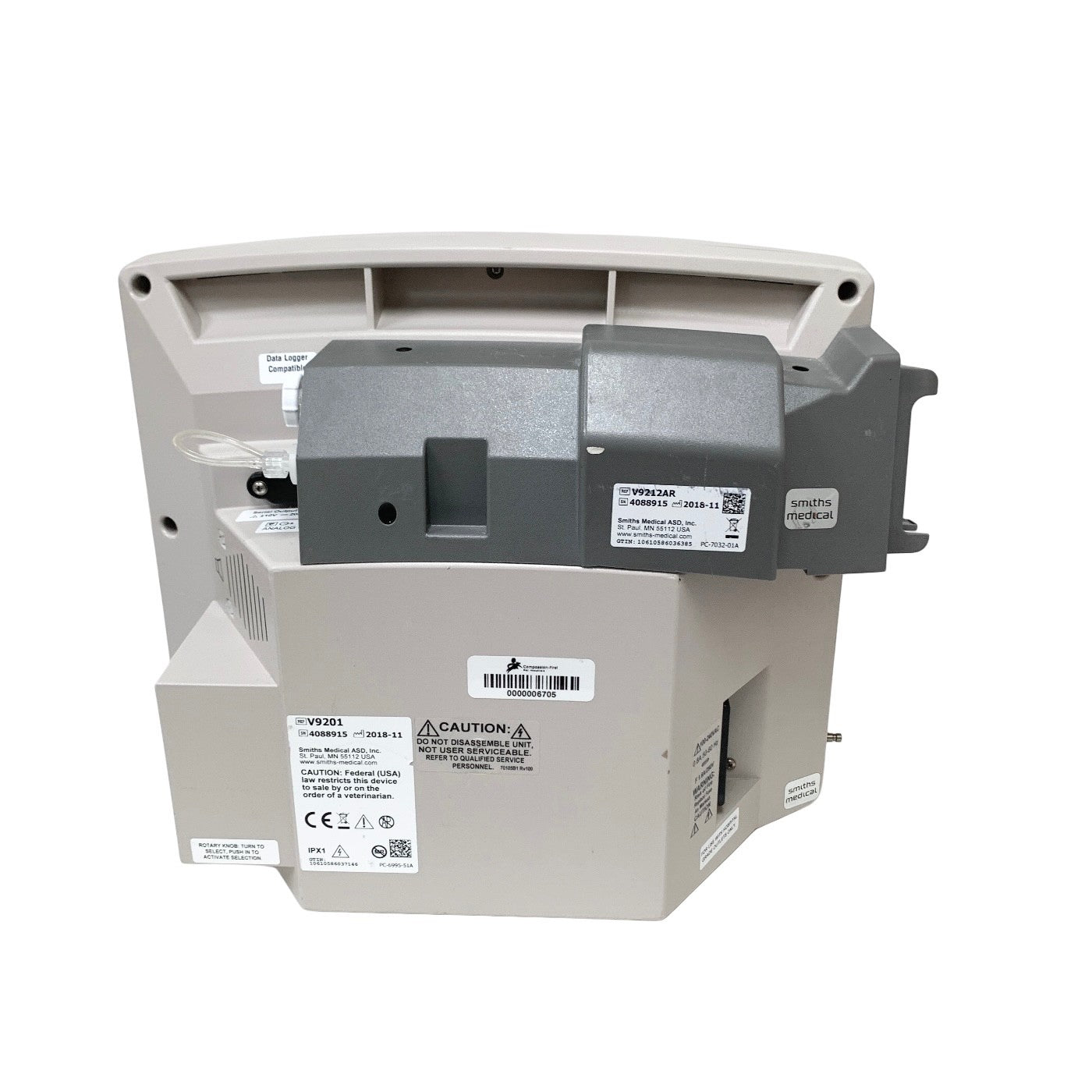 Smiths Medical REF V9201 AND V9212AR, Vet Care Patient Monitor