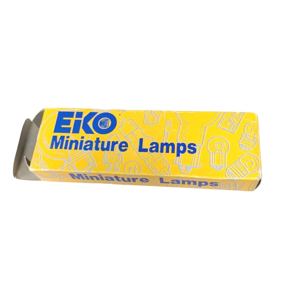 Eiko E-82 Miniature Lamp Bulb 6.5V 1.02A G6 DC Bayonet Base (BA15d) Lot of 8