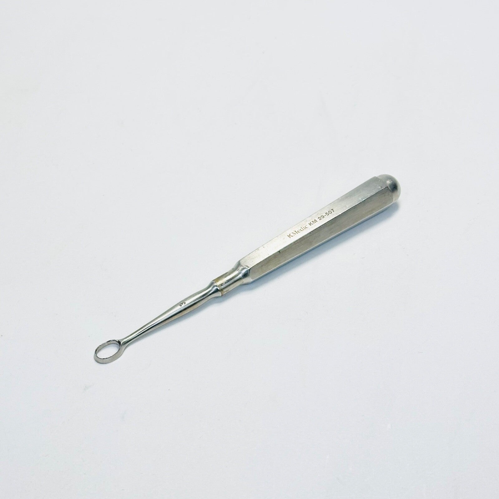 KMedic KM 29-507 PIFFARD CURETTE 5 1⁄2 large instrument