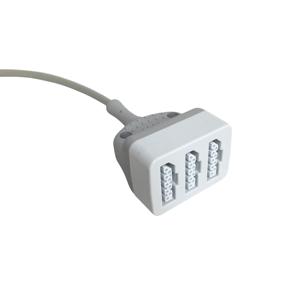 GE REF 2024565-002, Defib Sync Cable DS1 3-Way Splitter