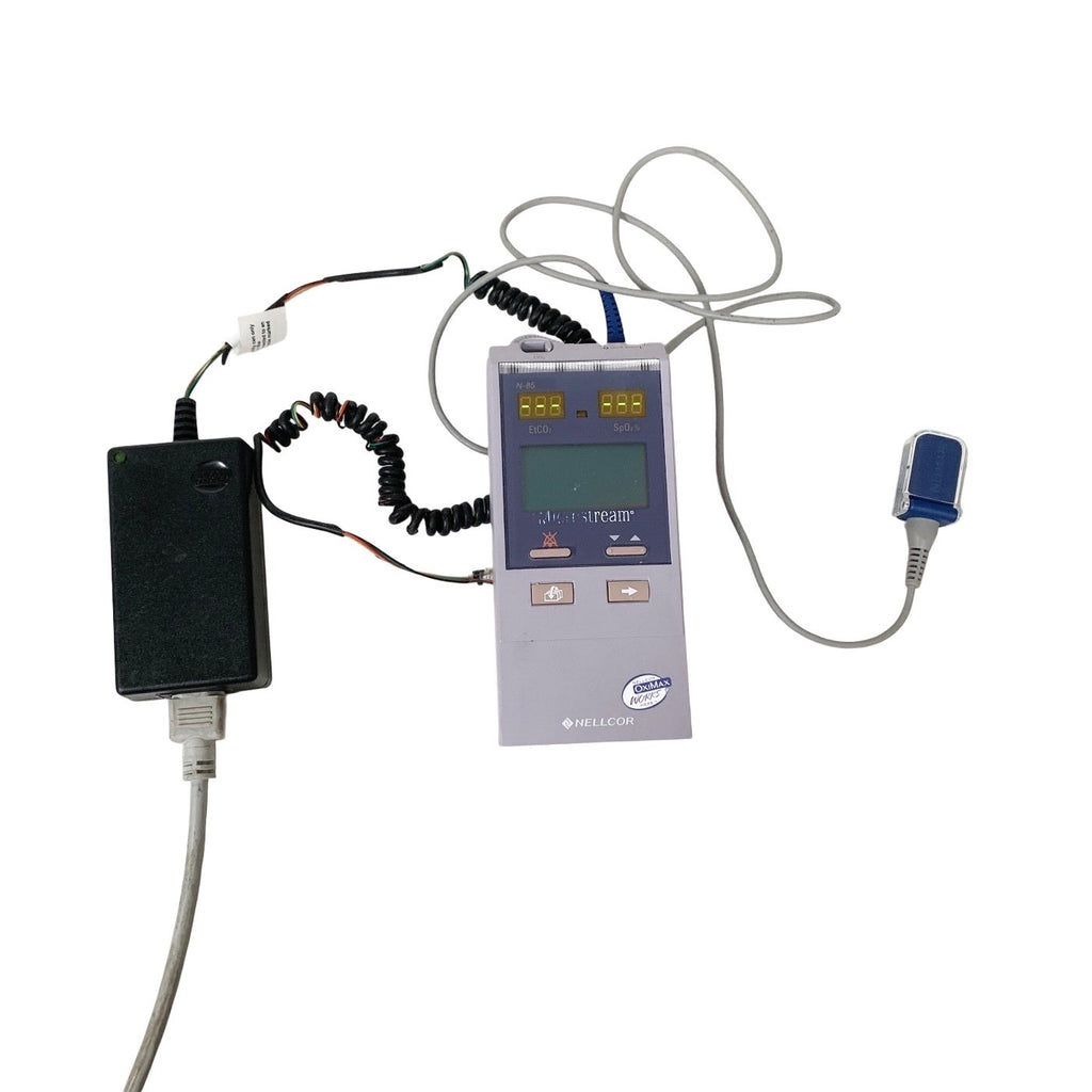 Nellcor N-85, Handheld Capnograph Pulse Oximeter EtCO2 SpO2 Monitor Microstream