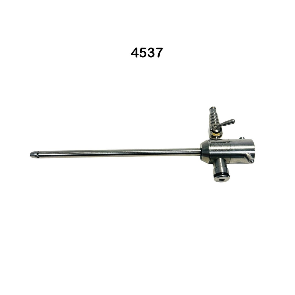 Dyonics 4537 6mm Rotatable Arthroscopy Cannula w/ Flush Valve Instrument