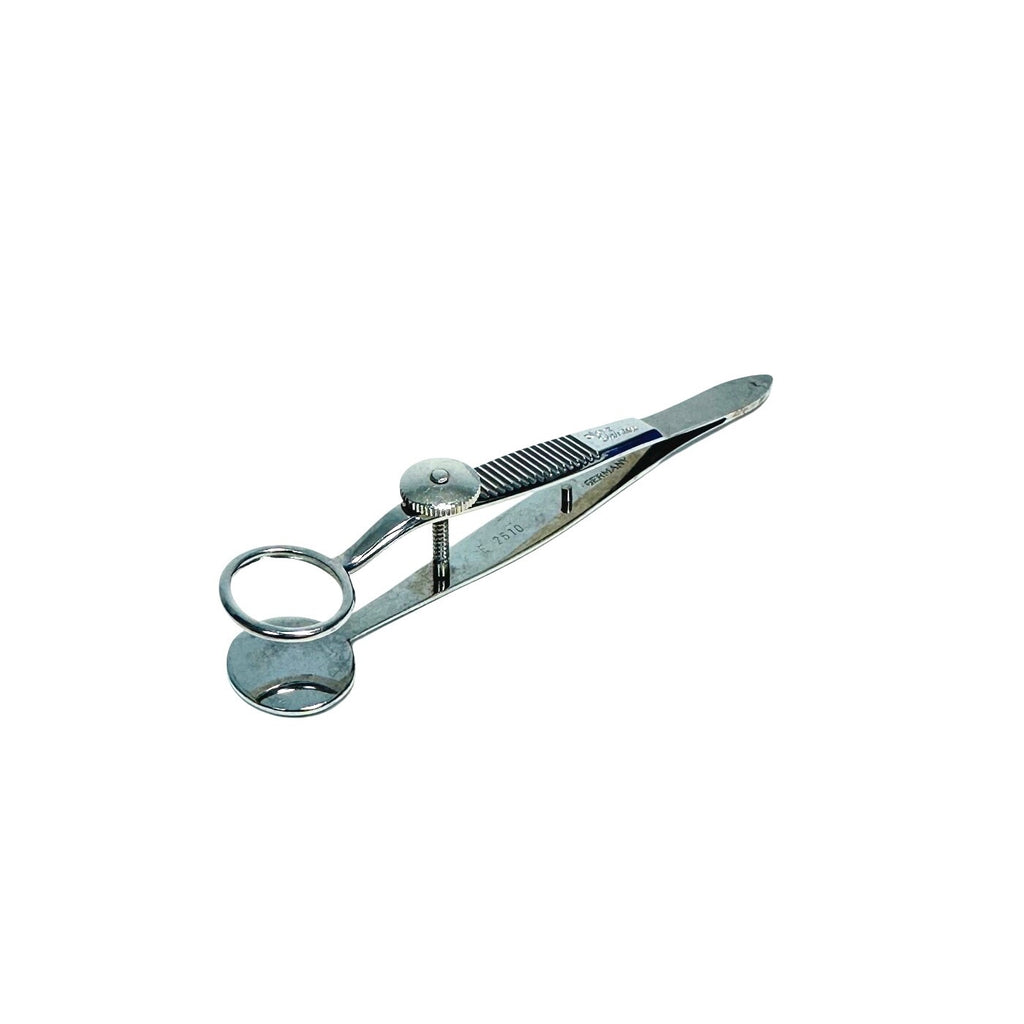 Storz E2610 Francis Chalazion Forceps 17mm wide lower plate 3.8" Instrument
