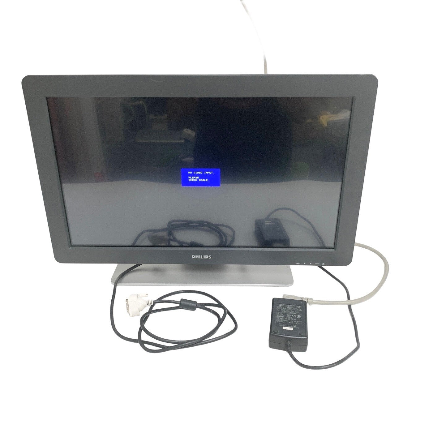 PHILIPS REF ET2401L, ELO 24” Full HD Touch Monitor W/ Power Adapter/ Stand/ DVI