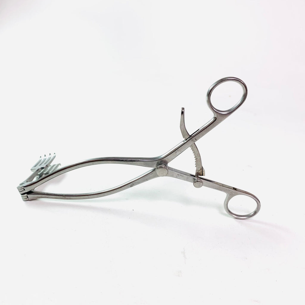 V. Mueller REF NL5412, Oberhill Laminectomy 4x4 Prong Retractor