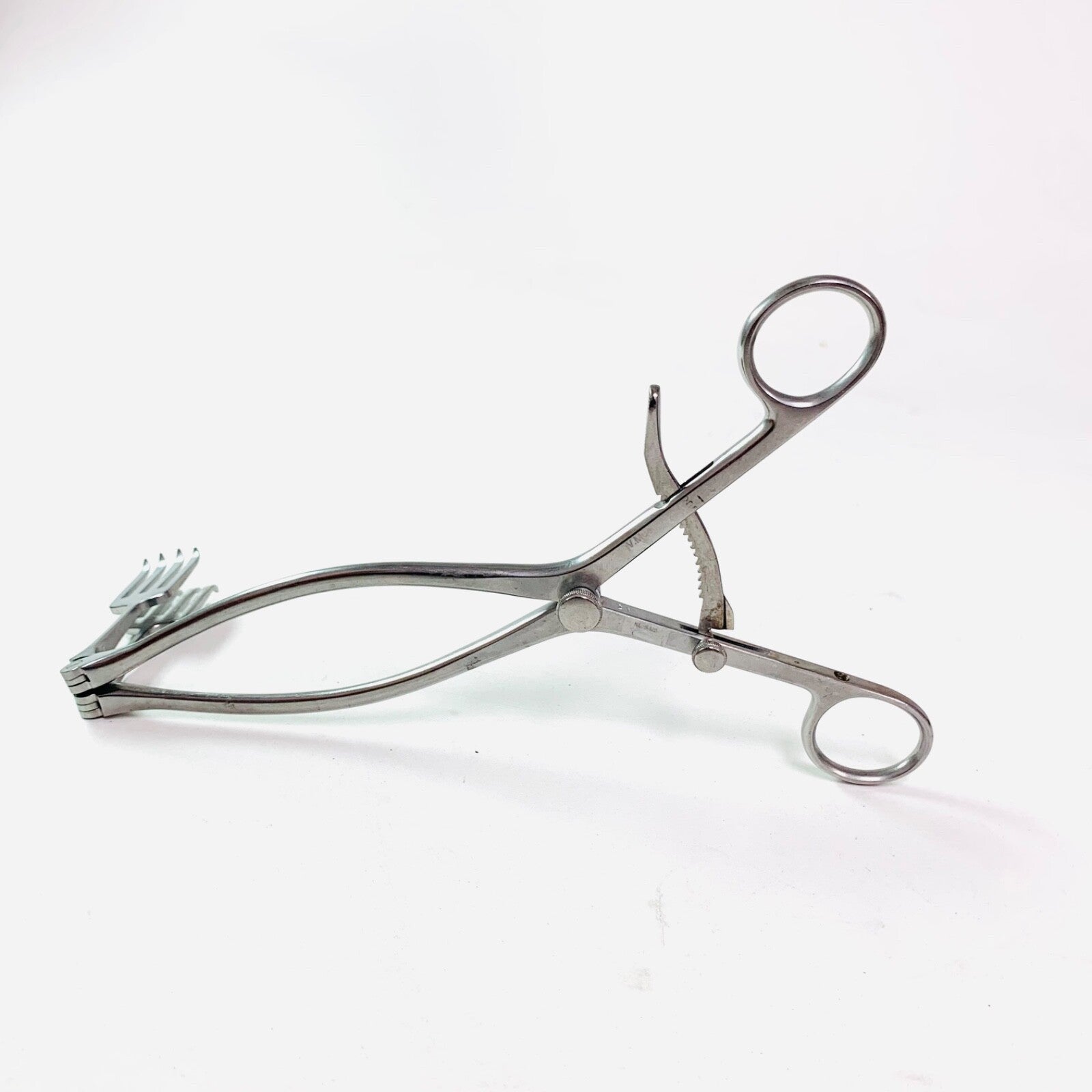 V. Mueller REF NL5412, Oberhill Laminectomy 4x4 Prong Retractor