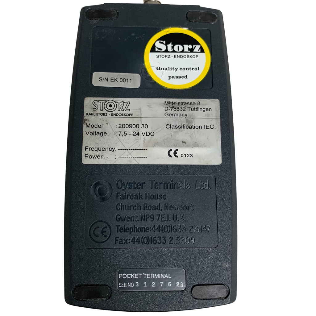 KARL STORZ SCBcom remote controller, model 200900-30, 20090030