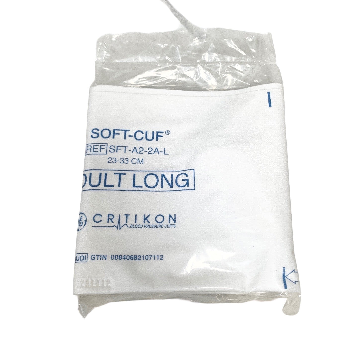 Critikon Ref SFT-A2-2A-L, Soft-Cuf Adult Long Blood Pressure Cuff 23–33 cm
