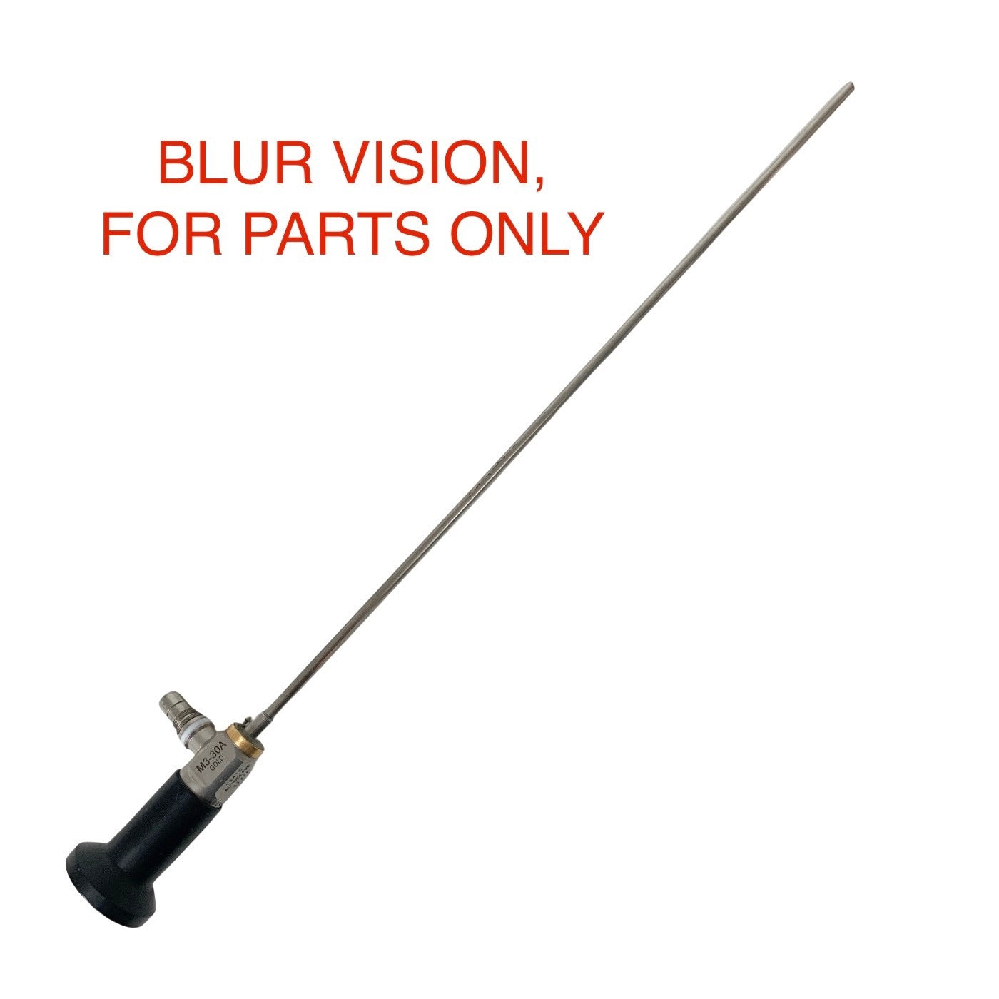 Acmi REF M3-30A GOLD, 30 DEGREE RIGID SCOPE, 4MM, BLUR VIEW PARTS ONLY