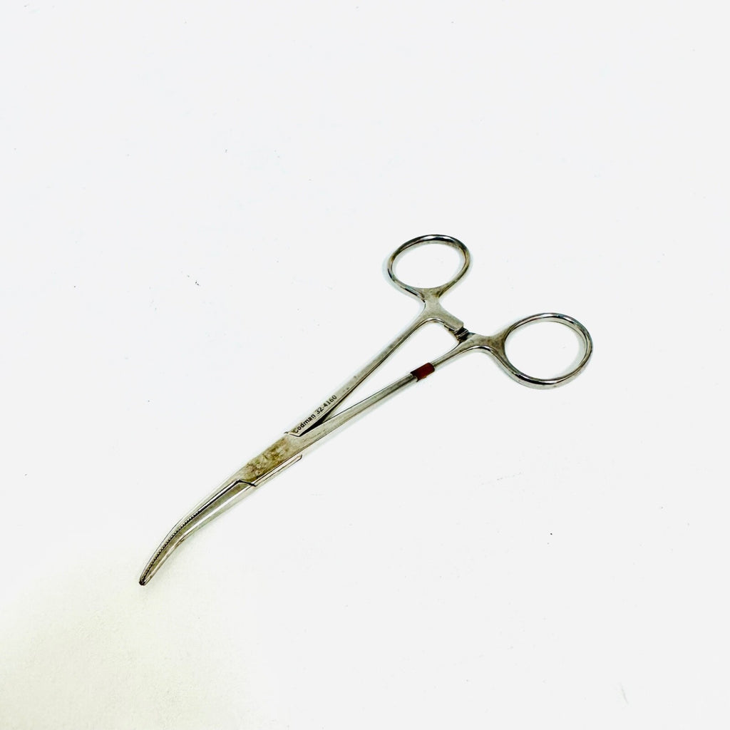 Codman 32-4160 DANDY Scalp Hemostatic Forceps, curved 5 1/2" (140mm) Instrument