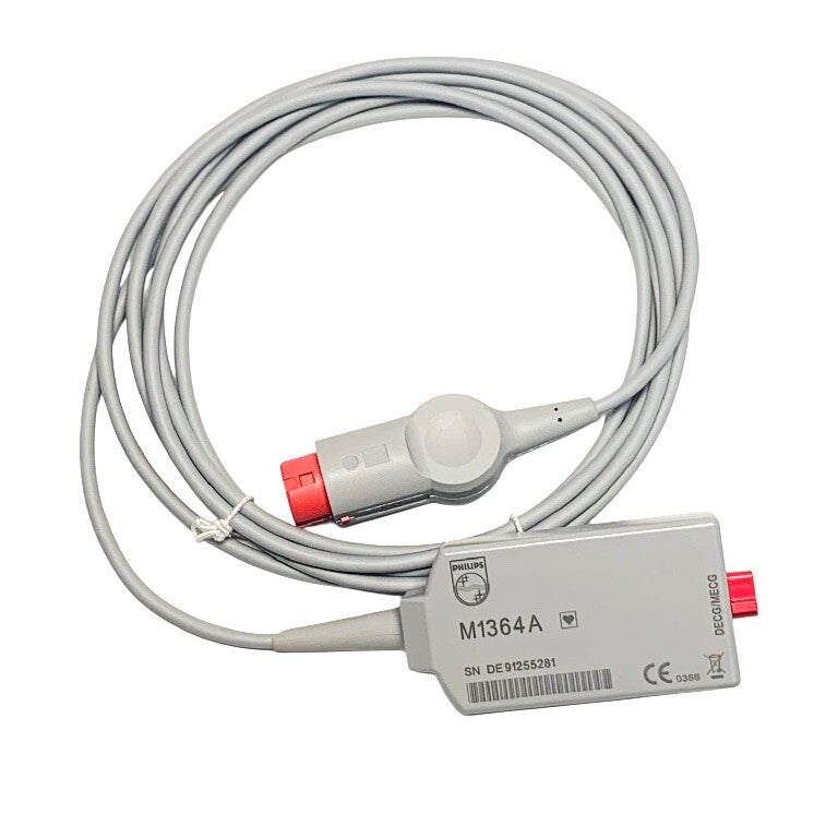 PHILIPS REF M1364A, Fetal ECG Monitor DECG/MECG Cable