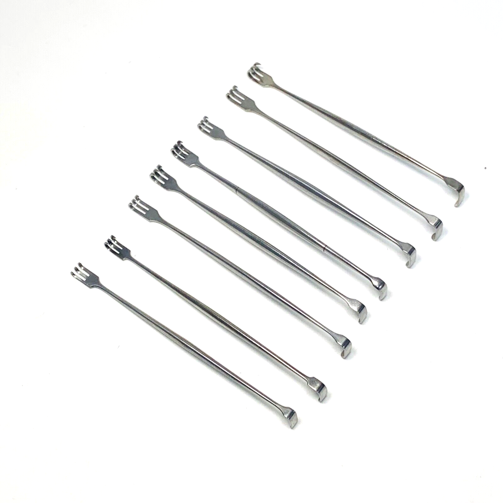 LOT OF 8 SURGICAL SENN RETRACTOR DOUBLE ENDED