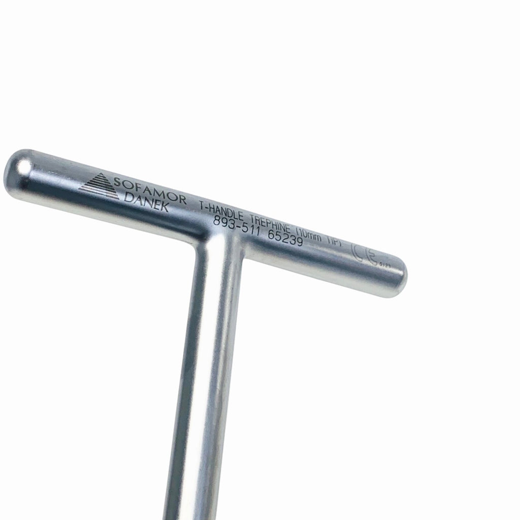 893-511 Medtronic T-Handle Trephine 10mm Tip Instrument