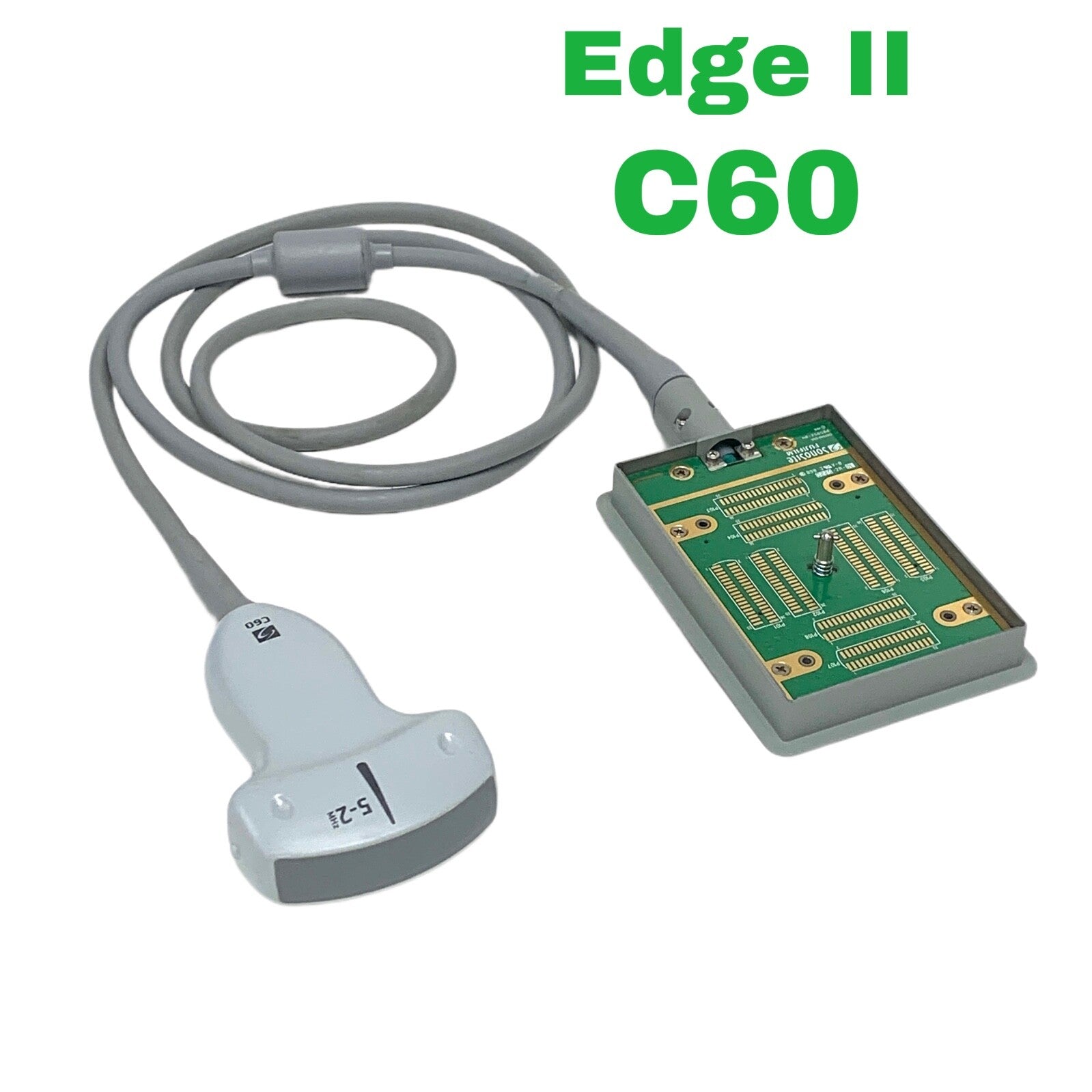 Sonosite Model rC60xi/5-2 MHz EDGE II, Convex Transducer Probe, REF P21070-30
