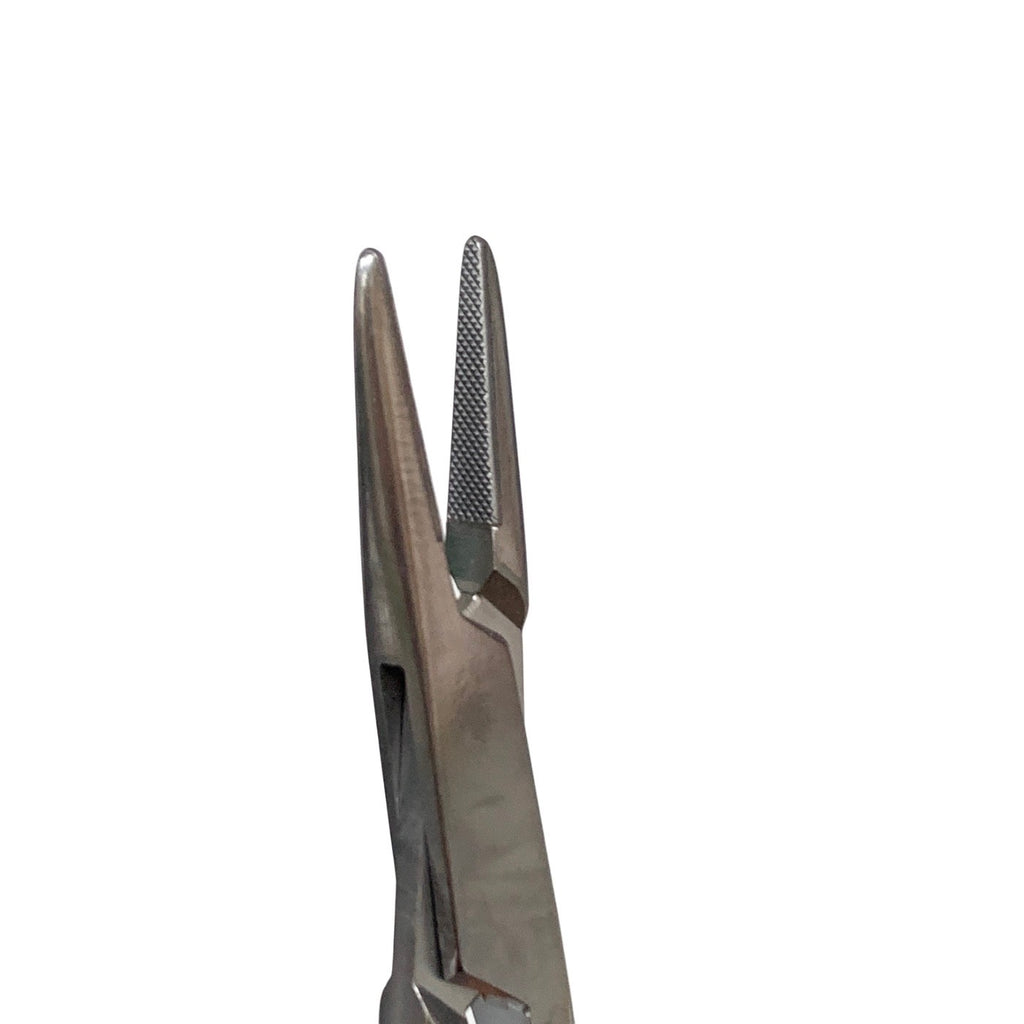 Aesculap Ref BM013R, Mayo Hegar Needle Holder 6" Tungsten Carbide TC Gold Handle