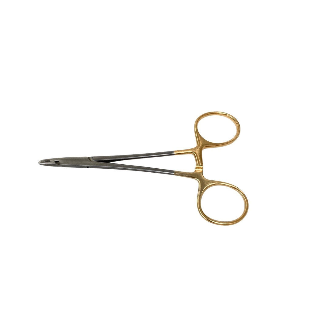 V. Mueller Ref OP7512, Eye Needle Holder Derf 4-3/4 Inch Length