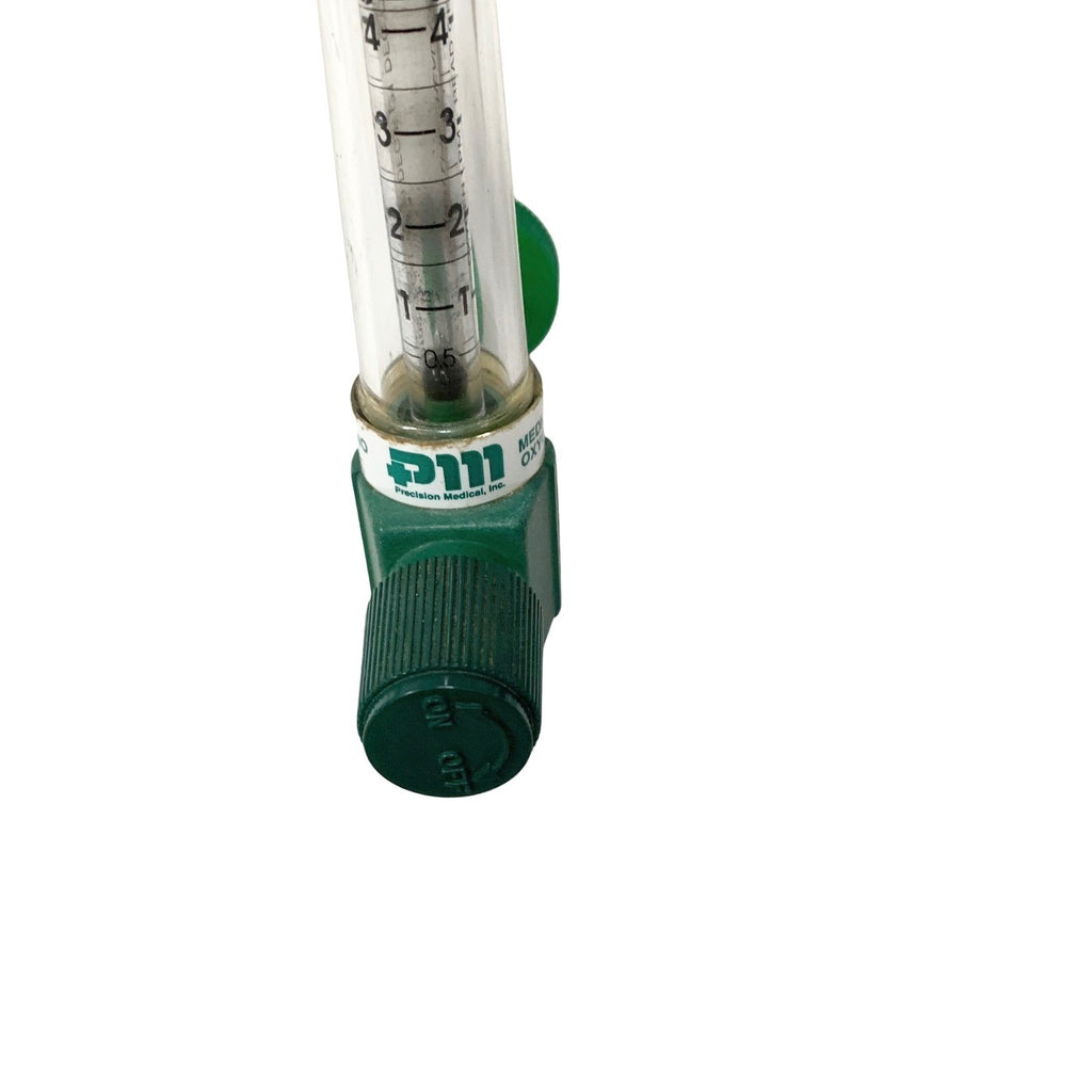 Precision Medical 2MFA1001 Oxygen Flowmeter O2 0-15 LPM 50 PSI DISS Female Inlet