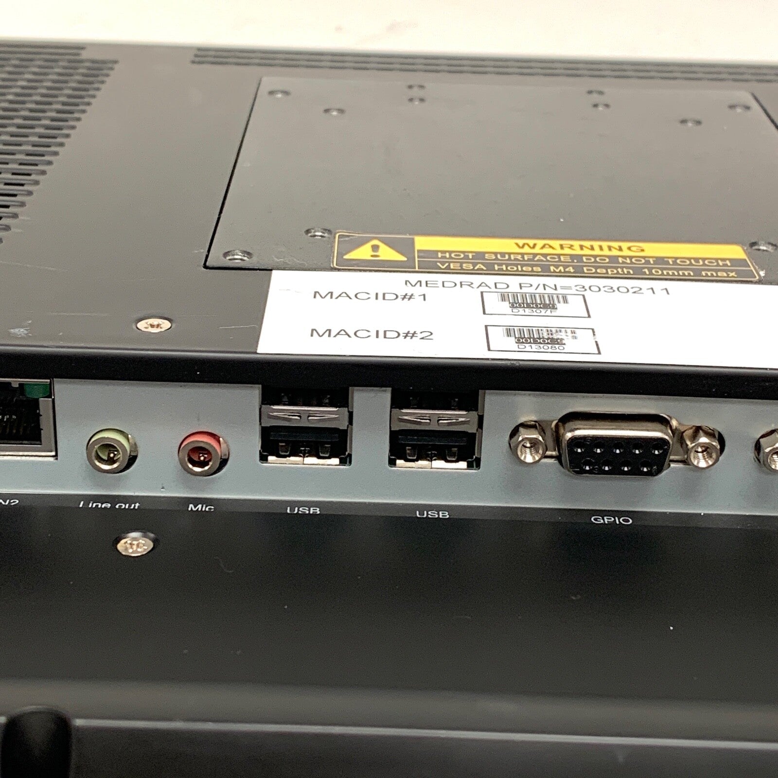 Medrad REF 3030211, Display Monitor For Stellant, Advantech Model HIT-W151