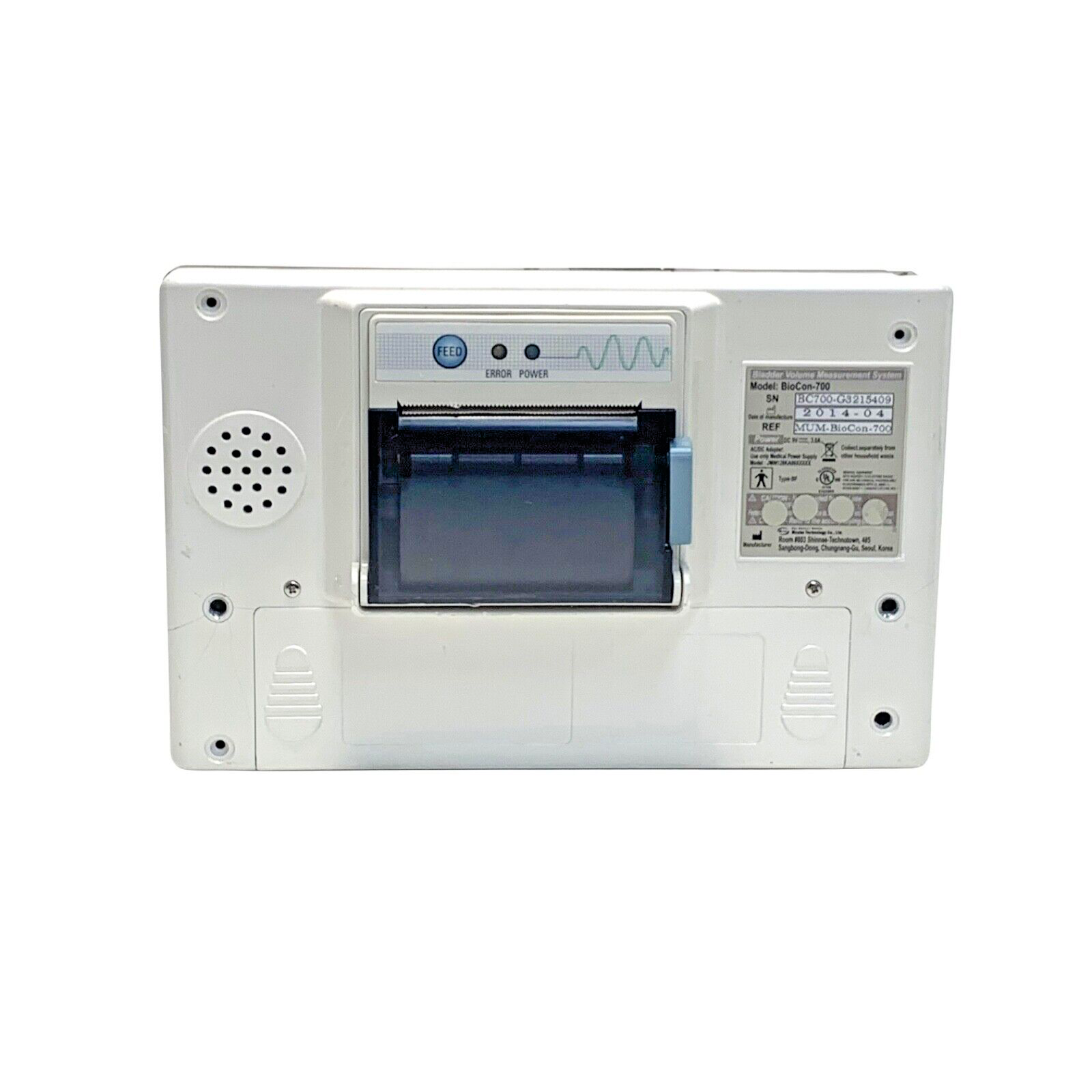 Cubescan Ref BioCon-700, Bladder Volume Measurement System FOR PARTS