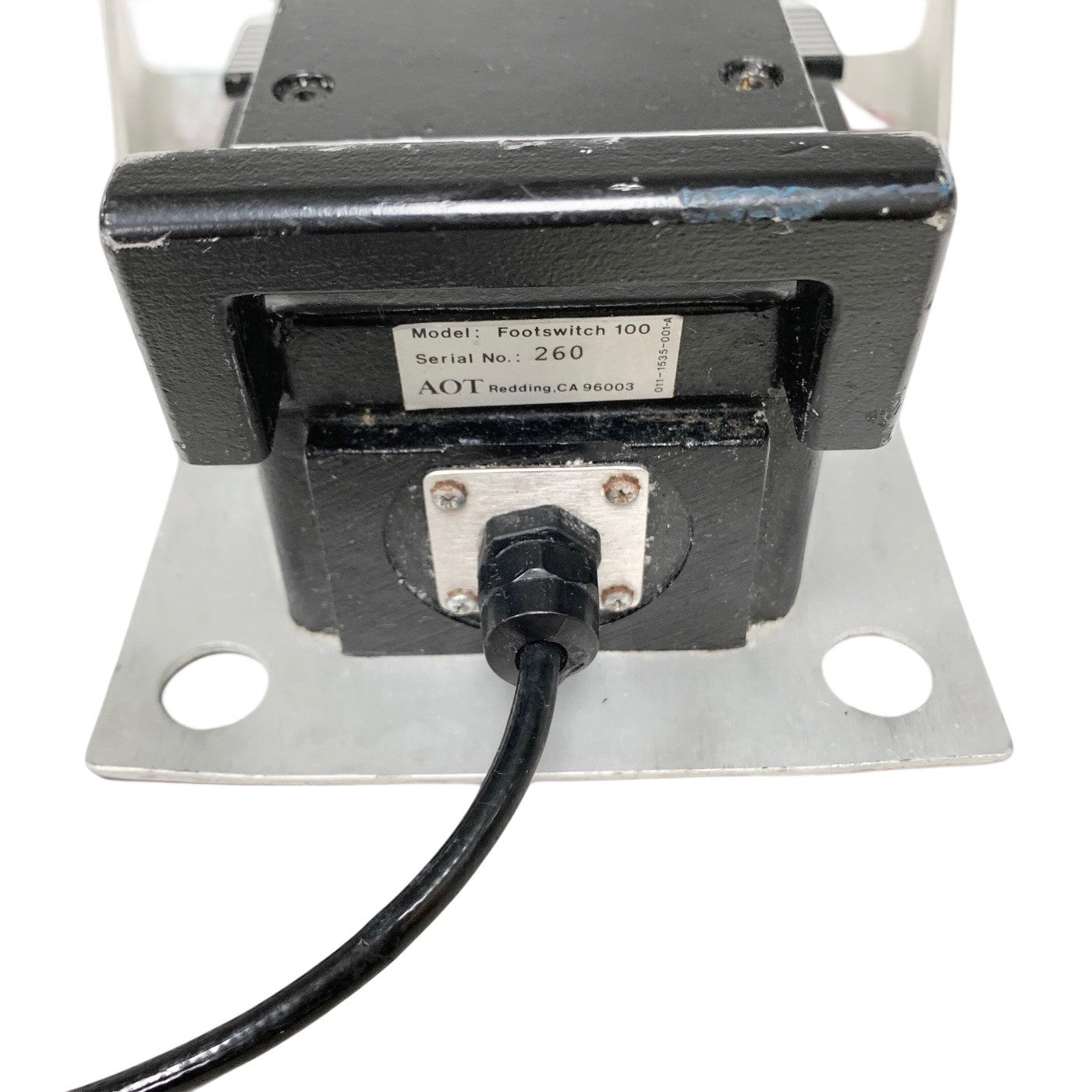 AOT Redding Model Footswitch 100, Dual Pedal footswitch