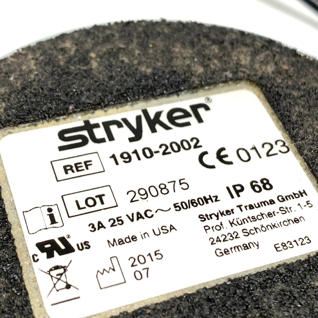 Stryker REF 1910-2002, Sonicanchor Footswitch