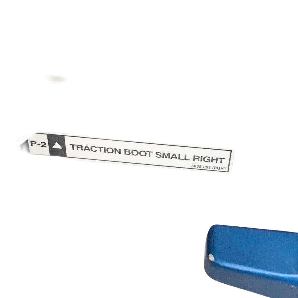 Mizuho OSI REF 5855-863, P-2 RIGHT/LEFT TRACTION BOOT, SMALL, PAIR w/ FOOT PLATE