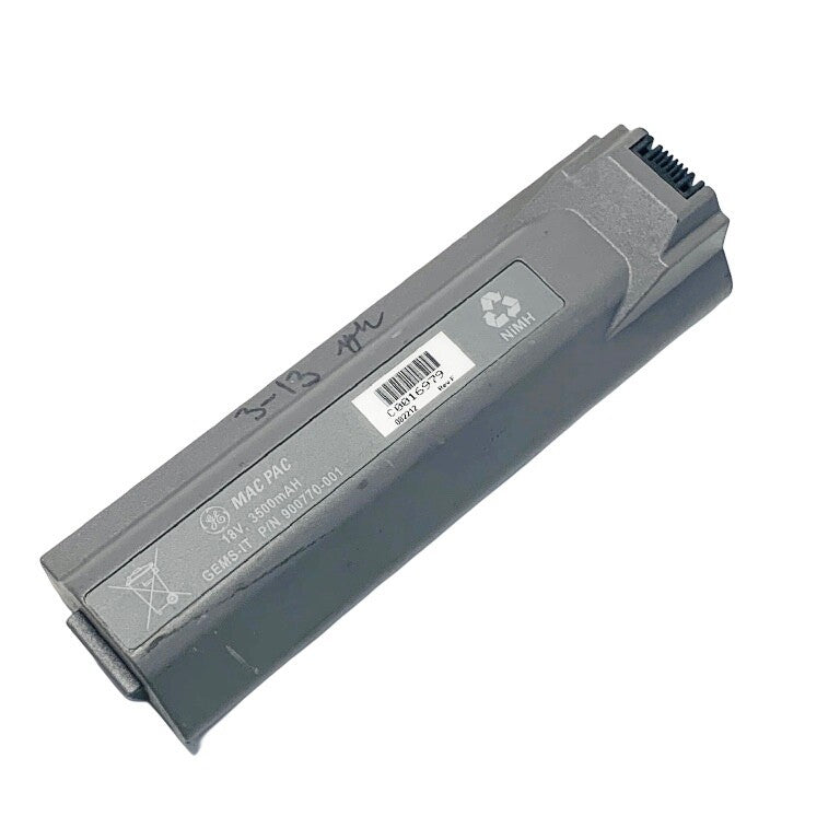 GE/Marquette REF 900770-001, Battery For Mac Pac, 3500 mAH Rechargeable, GEMS-IT