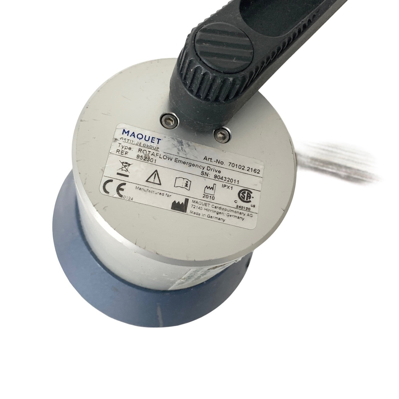 MAQUET REF 952301, ROTAFLOW EMERGENCY DRIVE, 70102.2162