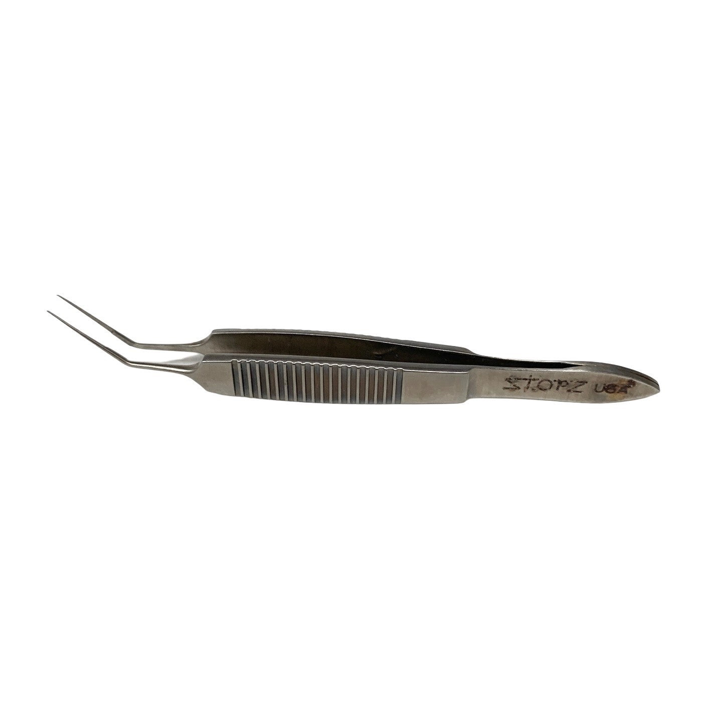 Storz E2002G Gimbel Capsulorhexis Forceps 3mm Jaw Ophthalmic Surgical Instrument