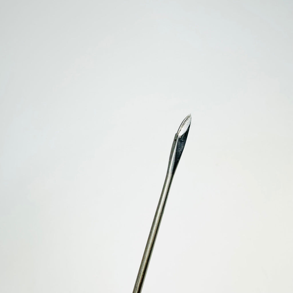 Jarit 460-248 Jako Microlaryngeal Scissor Curved Right, Working Length, 9-3/4"