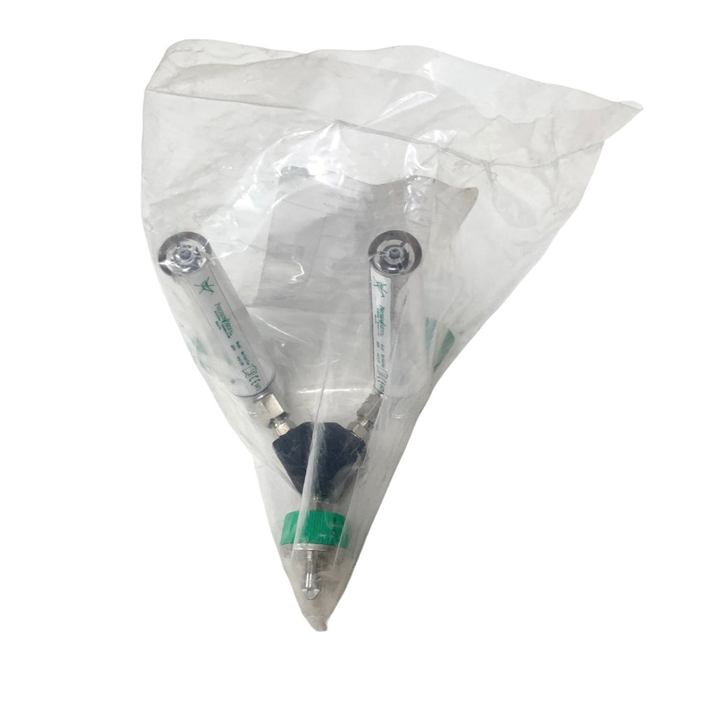 PRECISION MEDICAL Y8MFA1005 DUAL OXYGEN FLOWMETER OHMEDA