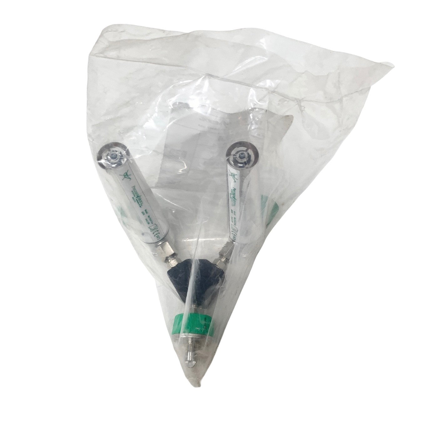 PRECISION MEDICAL Y8MFA1005 DUAL OXYGEN FLOWMETER OHMEDA