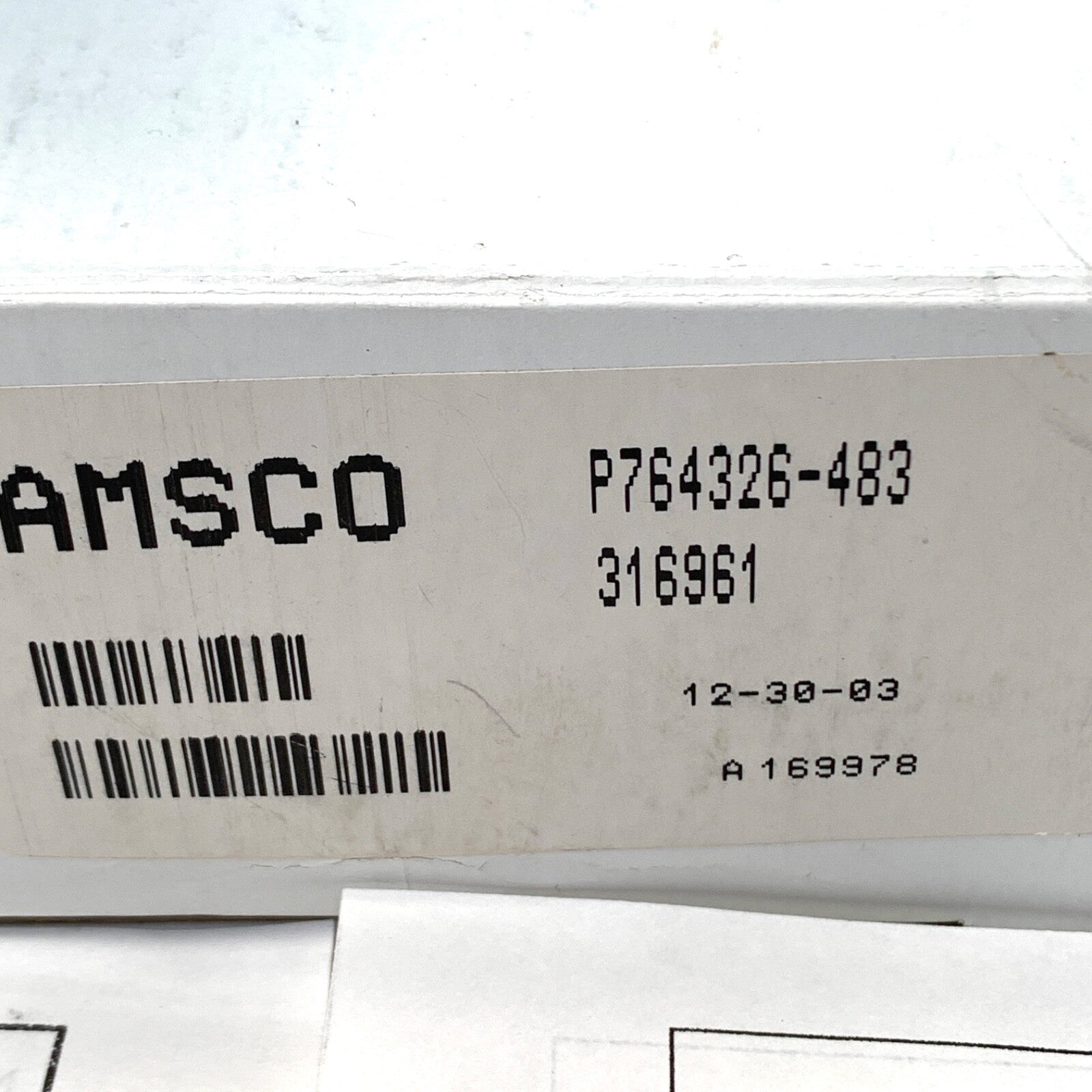 Amsco/STERIS REF P764326-483/K316961, Rebuild Kit Part for S40 Valve