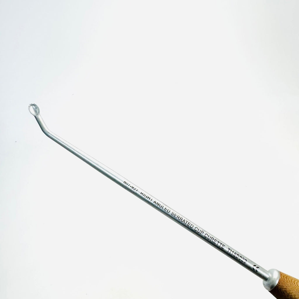 Medtronic 807-927 Right Angled Serrated Cup Curette Instrument