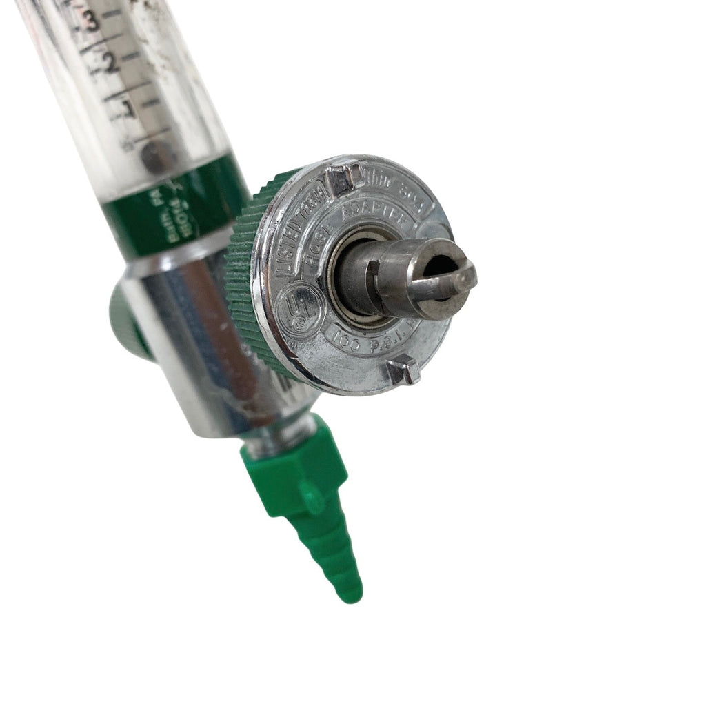 Precision Medical Flow Meter W/ Ohmeda Diss Male Adapter, 0-15 LPM
