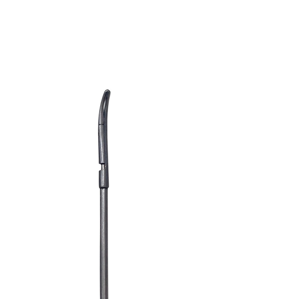 Aesculap OG344R Micro Laryngeal Alligator Forceps 0.8x1.3mm Curved ENT Surgical