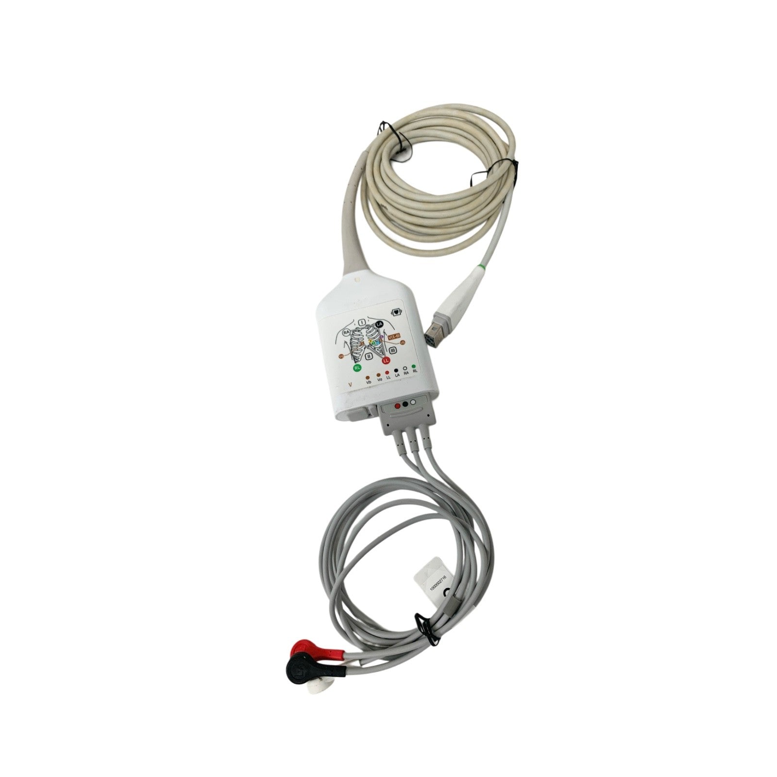 GE REF 2099884-001, CARESCAPE MKE101 ECG MODULE WITH 3 LEAD CONNECTOR