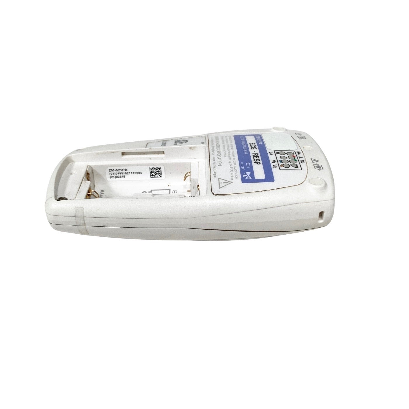 NIHON KOHDEN REF ZM-521PA, ECG RESP TELEMETRY PATIENT MODULE FOR PARTS ONLY