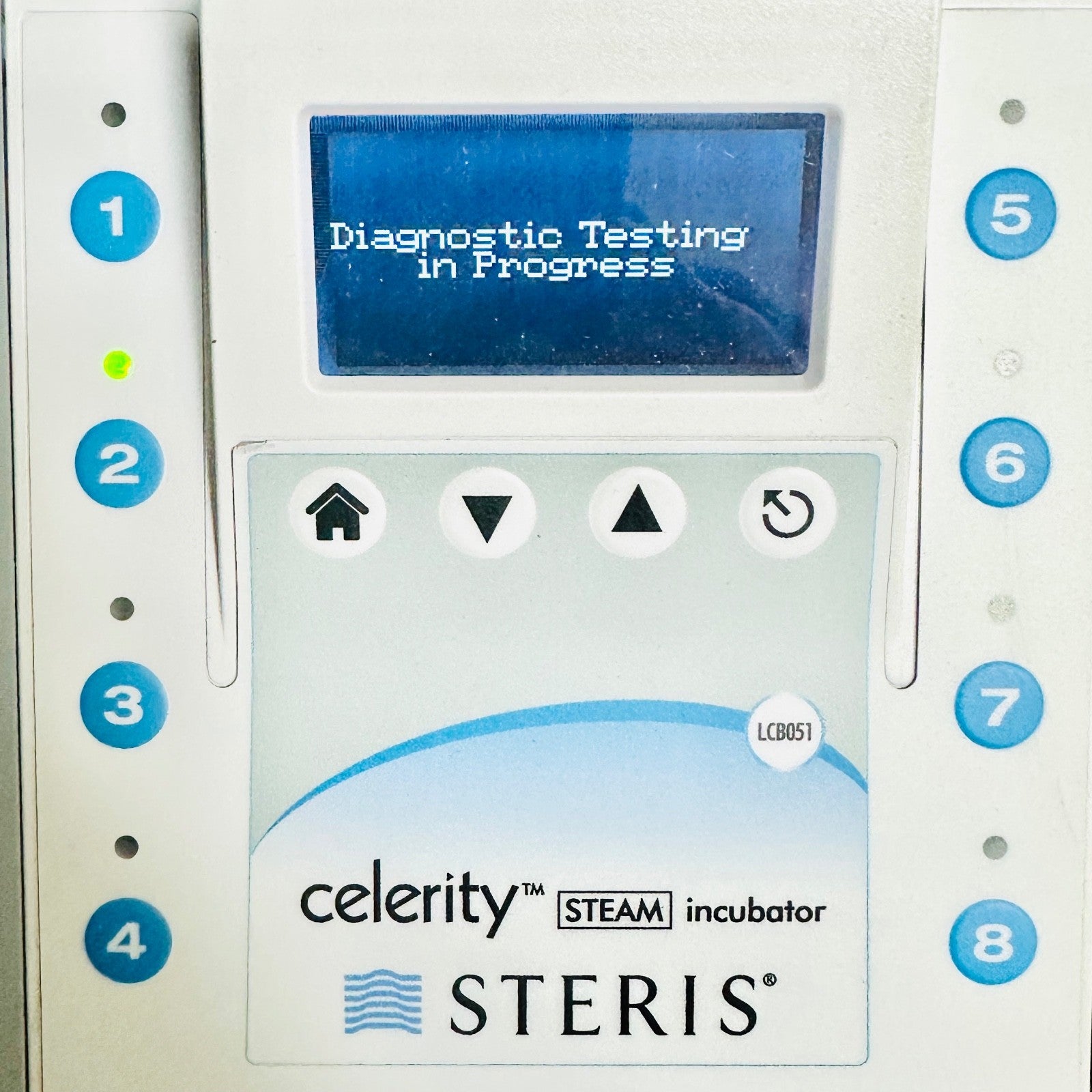 STERIS LCB051 Celerity Steam Incubator W/ Power Supply