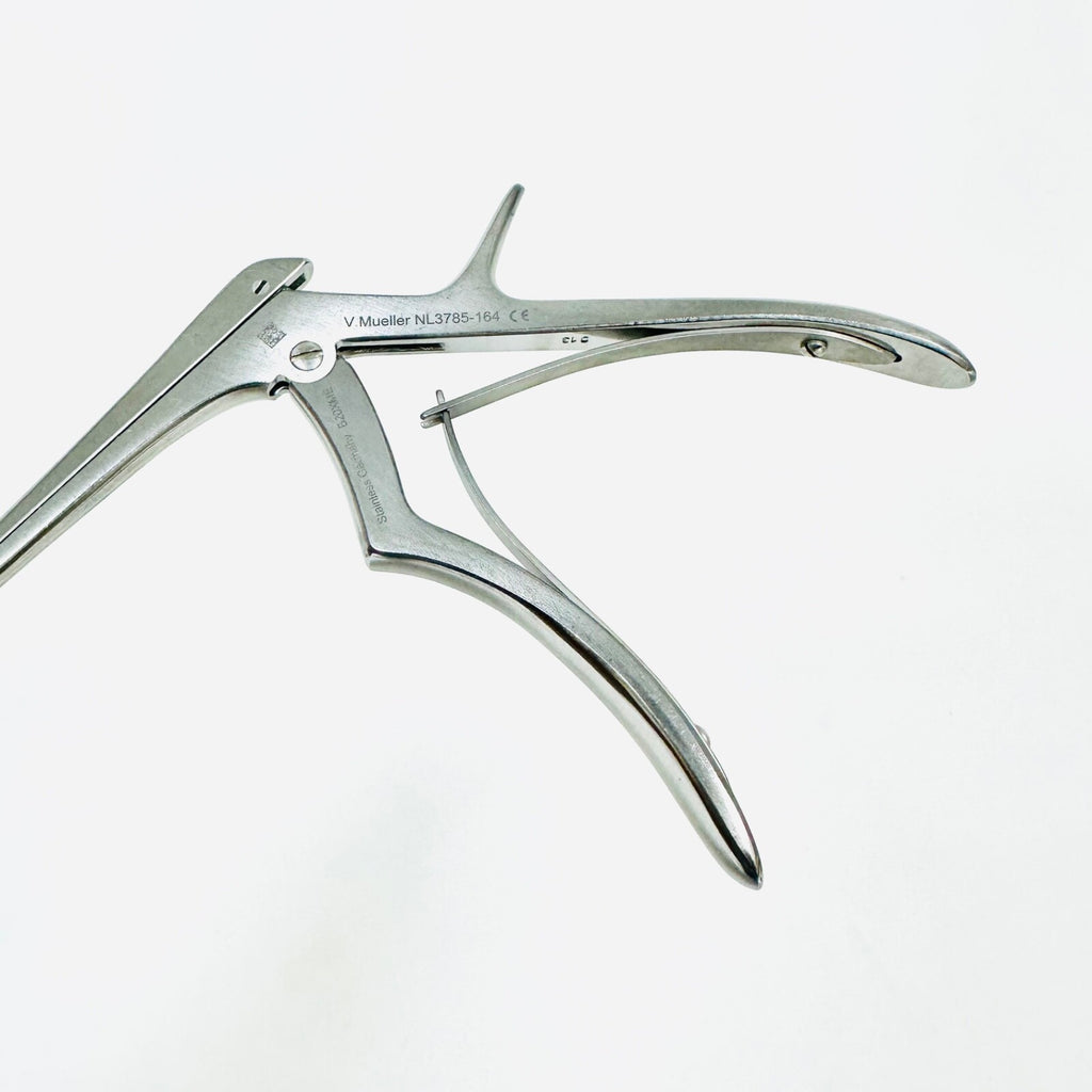 V. Mueller NL3785-164 Punch, Rhoton Sella 1mm Upcut 45 Deg Instrument