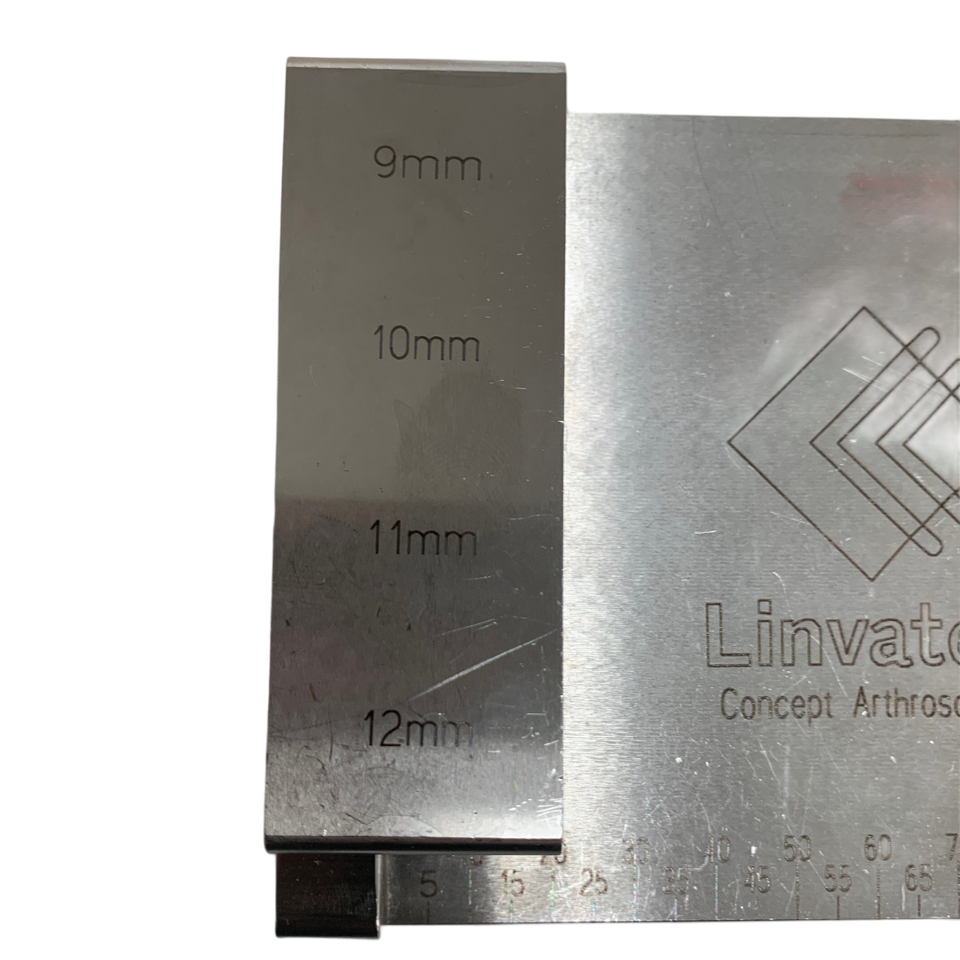 Linvatec Concept Arthroscopy Tendon Sizer Plate ref PS8833