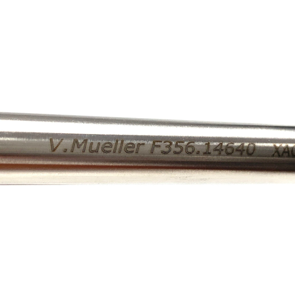 V. Mueller REF F356.14640, 10.5mm Trocar, Sharp 110mm Long