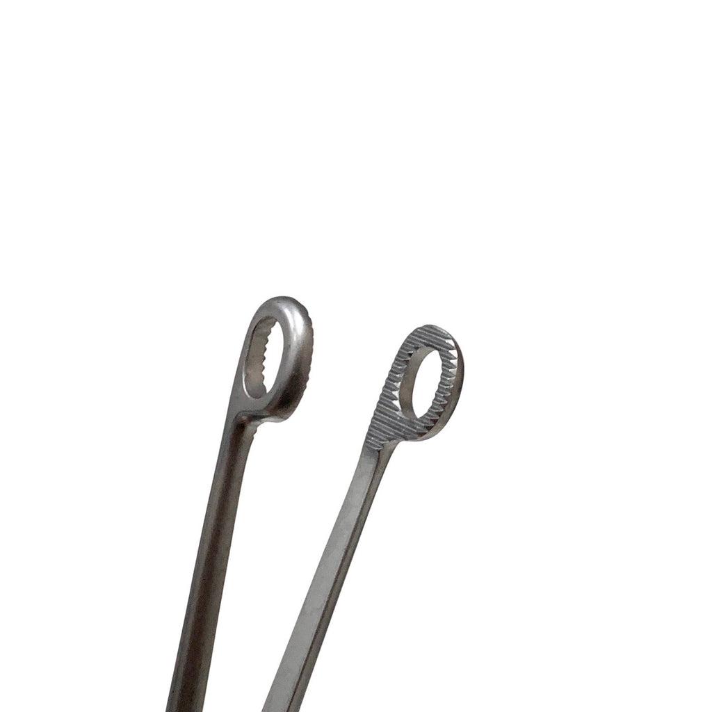 AESCULAP REF AN381R Catheter Introducing Forceps Magill 9-3/4 Inch, Adult Angled