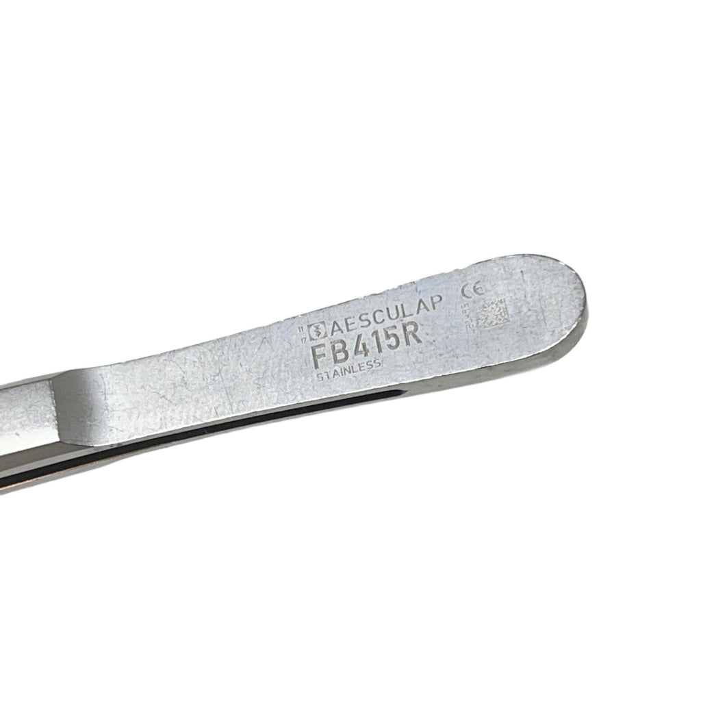 AESCULAP FB415R  De Bakey Atraumata® Atraumatic Forceps, Straight Length 7 7/8"